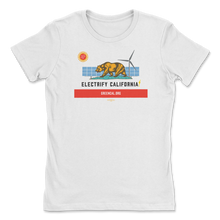 Load image into Gallery viewer, Let’s Green CA’s Electrify CA! T-Shirt
